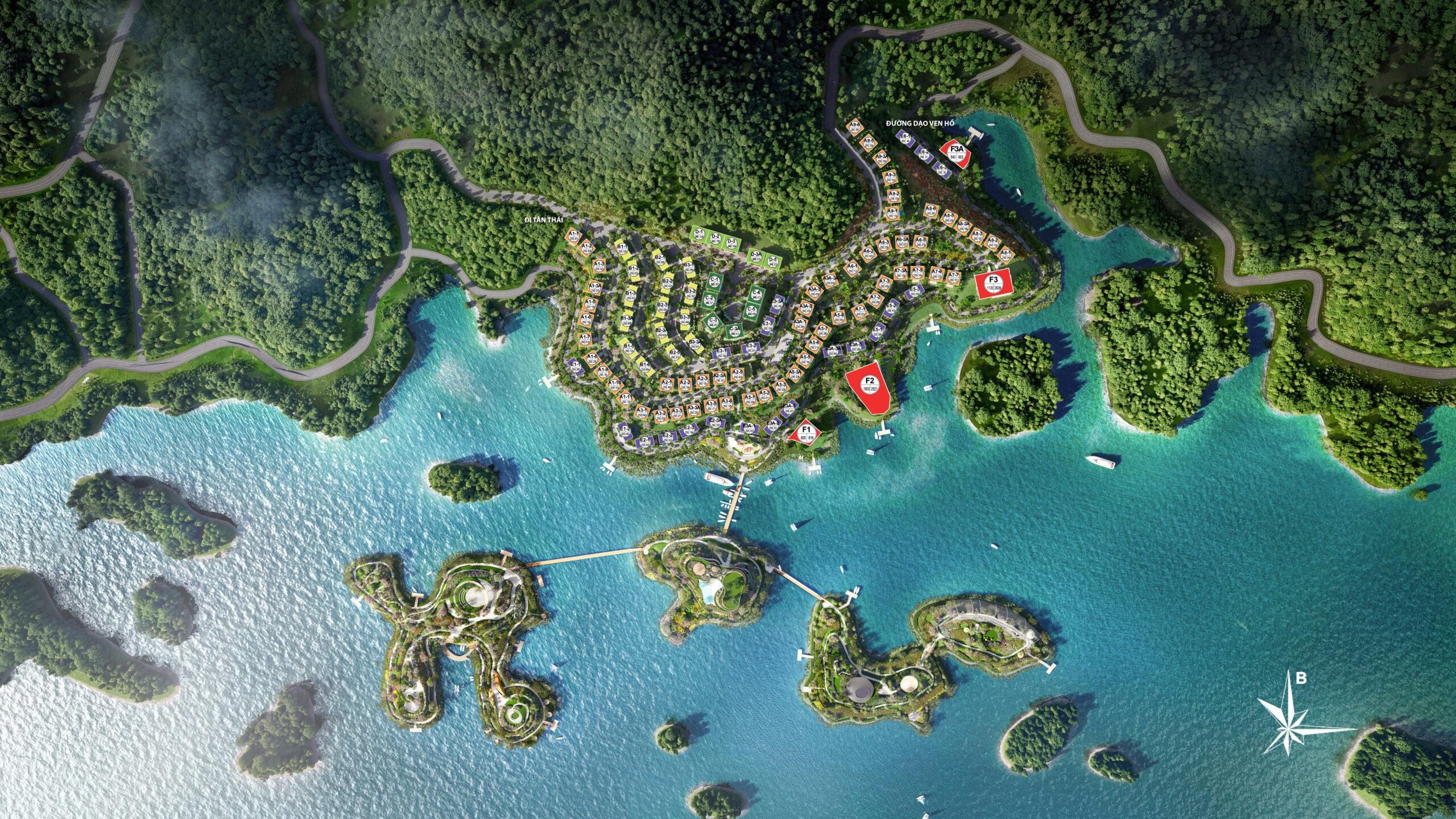 flamingo maison 108 ho nui coc