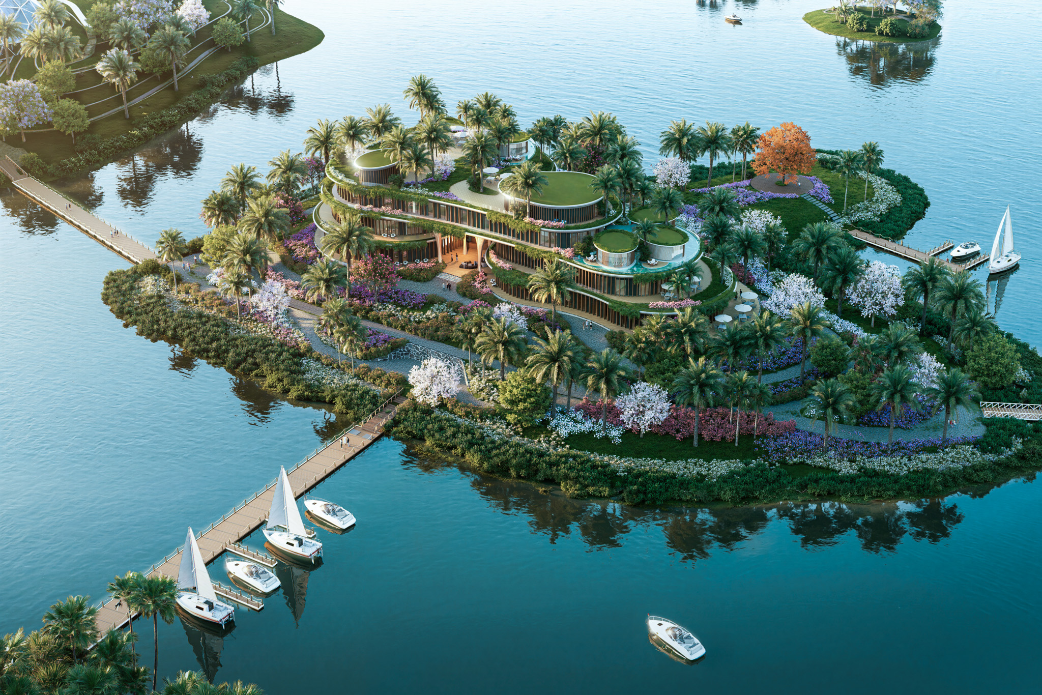 flamingo maison 108 ho nui coc